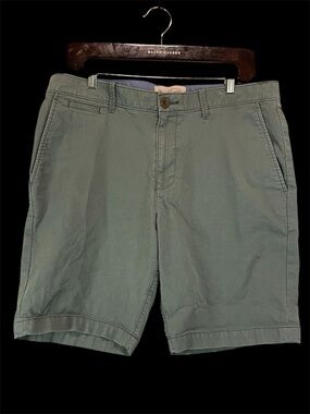 Penguin Men’s Sage Green Chino  Cotton Shorts